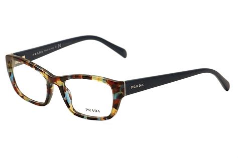 prada 18ov|Prada PR 18OV Women's Rectangle Eyeglasses.